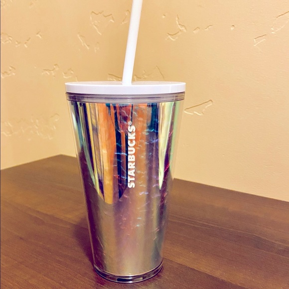 Starbucks Iridescent Rainbow Unicorn Tumbler- New